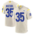 Choea LA.Rams #35 Jaylen Watson Player Bone Home Game Stitched Jerseys