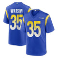 Choea LA.Rams #35 Jaylen Watson Player Royal Home Game Stitched Jerseys