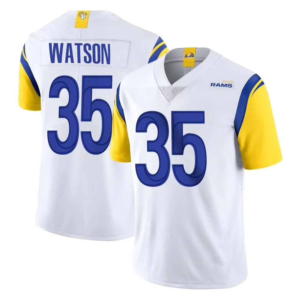 Choea LA.Rams #35 Jaylen Watson Player White Limited Vapor Untouchable Home Game Stitched Jerseys