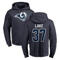 Choea LA.Rams #37 Quentin Lake Player Navy Pullover Hoodie Limited Game Stitched Jerseys