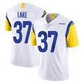 Choea LA.Rams #37 Quentin Lake Player White Limited Vapor Untouchable Home Game Stitched Jerseys