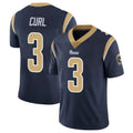 Choea LA.Rams #3 Kam Curl Player Navy Limited Vapor Untouchable Home Game Stitched Jerseys