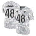 Choea LA.Rams #48 Omar Speights Player Arctic Camo Salute To Service Limited Game Stitched Jerseys