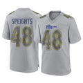 Choea LA.Rams #48 Omar Speights Player Gray Atmosphere Fashion Home Game Stitched Jerseys