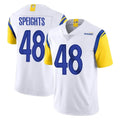 Choea LA.Rams #48 Omar Speights Player White Limited Vapor Untouchable Home Game Stitched Jerseys