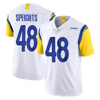Choea LA.Rams #48 Omar Speights Player White Limited Vapor Untouchable Home Game Stitched Jerseys