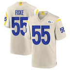 Choea LA.Rams #55 Braden Fiske Player Bone Home Game Stitched Jerseys