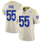 Choea LA.Rams #55 Braden Fiske Player Bone Limited Vapor Home Game Stitched Jerseys