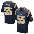 Choea LA.Rams #55 Braden Fiske Player Navy Home Game Stitched Jerseys