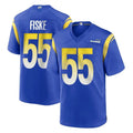 Choea LA.Rams #55 Braden Fiske Player Royal Home Game Stitched Jerseys