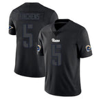 Choea LA.Rams #5 Kamren Kinchens Player Black Impact Limited Home Game Stitched Jerseys