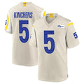 Choea LA.Rams #5 Kamren Kinchens Player Bone Home Game Stitched Jerseys