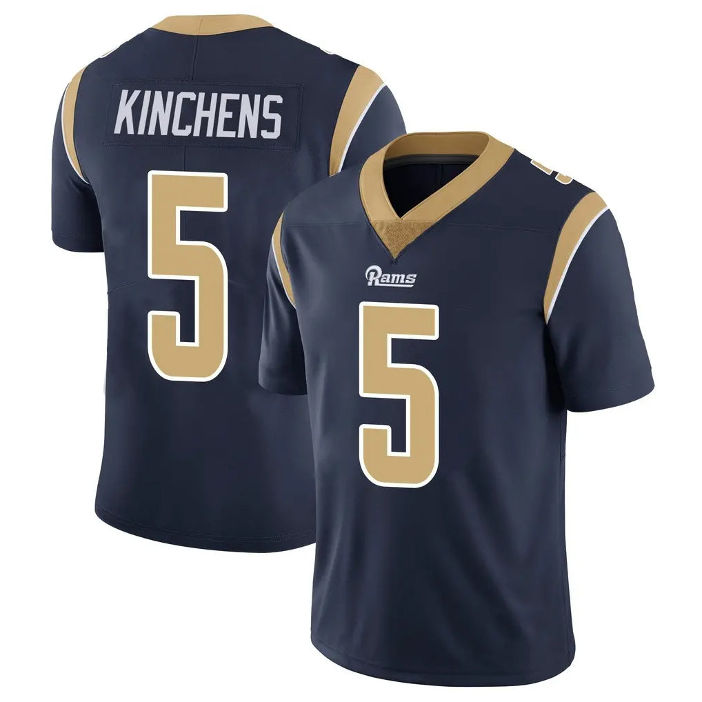 Choea LA.Rams #5 Kamren Kinchens Player Navy Limited Vapor Untouchable Home Game Stitched Jerseys