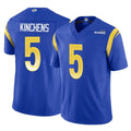 Choea LA.Rams #5 Kamren Kinchens Player Royal Limited Vapor F.U.S.E. Home Game Stitched Jerseys