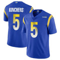 Choea LA.Rams #5 Kamren Kinchens Player Royal Limited Vapor Untouchable Home Game Stitched Jerseys