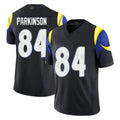 Choea LA.Rams #84 Colby Parkinson Player Black Midnight Rivalries Collection Limited Home Game Stitched Jerseys