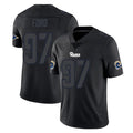 Choea LA.Rams #97 Poona Ford Player Black Impact Limited Home Game Stitched Jerseys