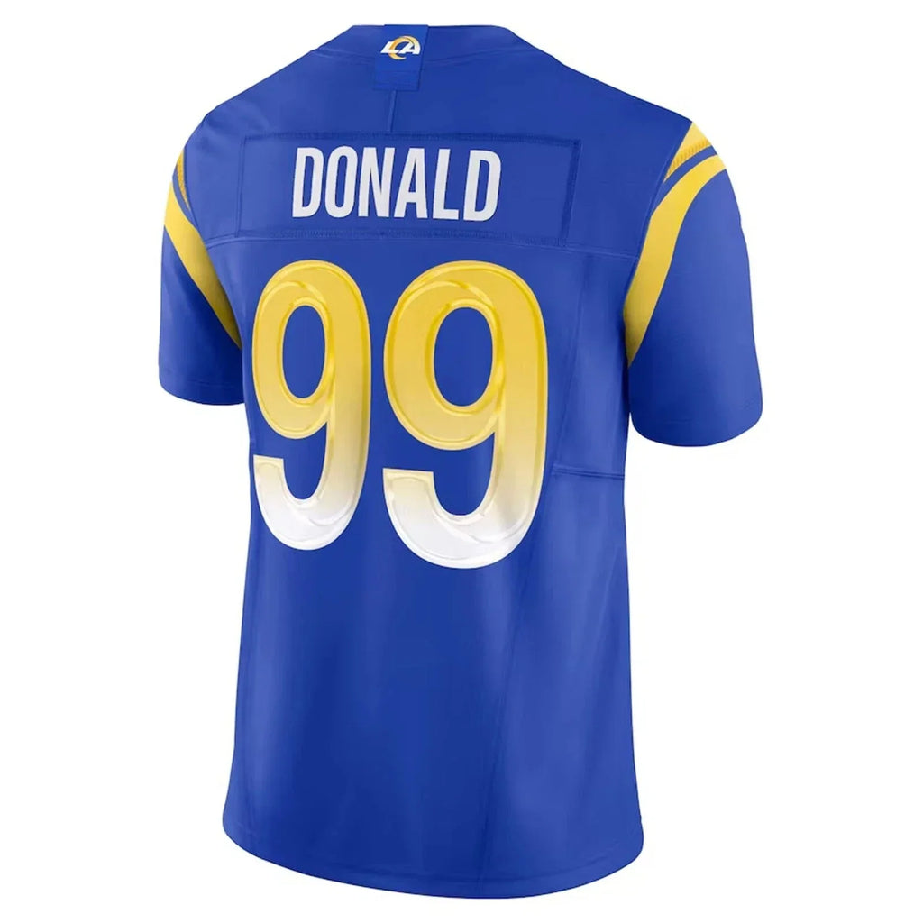 Choea LA.Rams #99 Aaron Donald Royal Vapor F.U.S.E. Limited Jersey Stitched Jerseys
