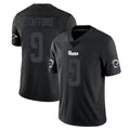 Choea LA.Rams #9 Matthew Stafford Player Black Impact Limited Home Game Stitched Jerseys