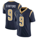 Choea LA.Rams #9 Matthew Stafford Player Navy Limited Vapor Untouchable Home Game Stitched Jerseys