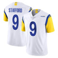Choea LA.Rams #9 Matthew Stafford Player White Limited Vapor Untouchable Home Game Stitched Jerseys