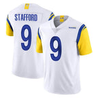 Choea LA.Rams #9 Matthew Stafford Player White Limited Vapor Untouchable Home Game Stitched Jerseys