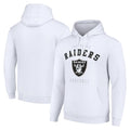 Choea LV.Raiders White LOGO Pullover Hoodies Home Game Blank Player Stitched Jerseys