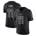 Choea LV.Raiders #11 Jeremy Chinn Player Black Limited Black Impact Home Game Stitched Jerseys