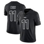 Choea LV.Raiders #11 Jeremy Chinn Player Black Limited Black Impact Home Game Stitched Jerseys