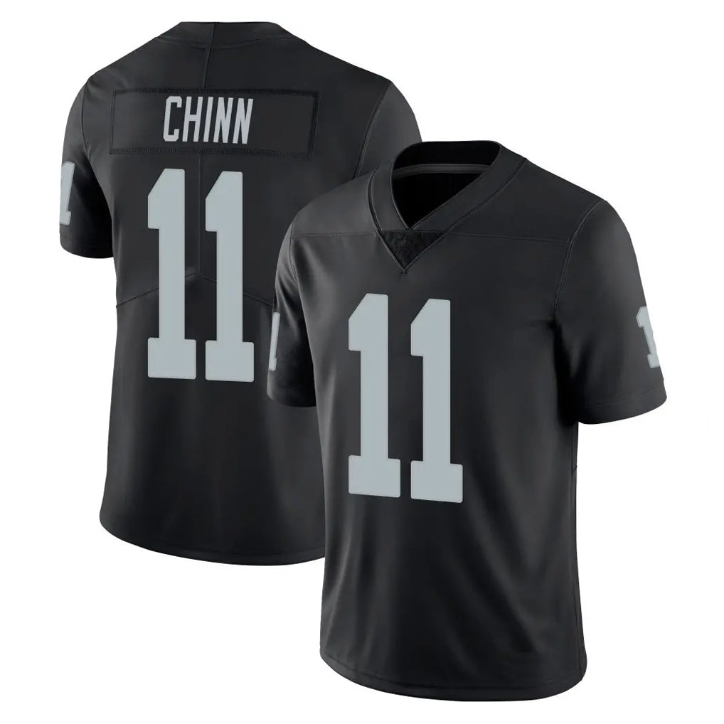 Choea LV.Raiders #11 Jeremy Chinn Player Black Limited Vapor Untouchable Home Game Stitched Jerseys