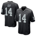 Choea LV.Raiders #14 Matt Gay Player Black Home Game Stitched Jerseys