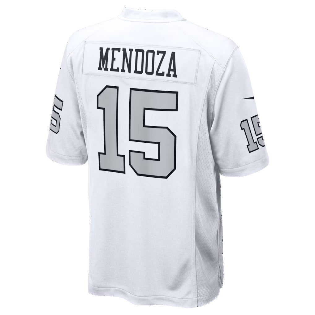 Choea LV.Raiders #15 Fernando Mendoza White Alternate Game Player Stitched Jerseys