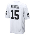 Choea LV.Raiders #15 Fernando Mendoza White Game Player Stitched Jerseys