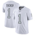 Choea LV.Raiders #1 Tre Tucker Player White Limited Color Rush Home Game Stitched Jerseys