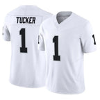 Choea LV.Raiders #1 Tre Tucker Player White Limited Vapor F.U.S.E. Home Game Stitched Jerseys