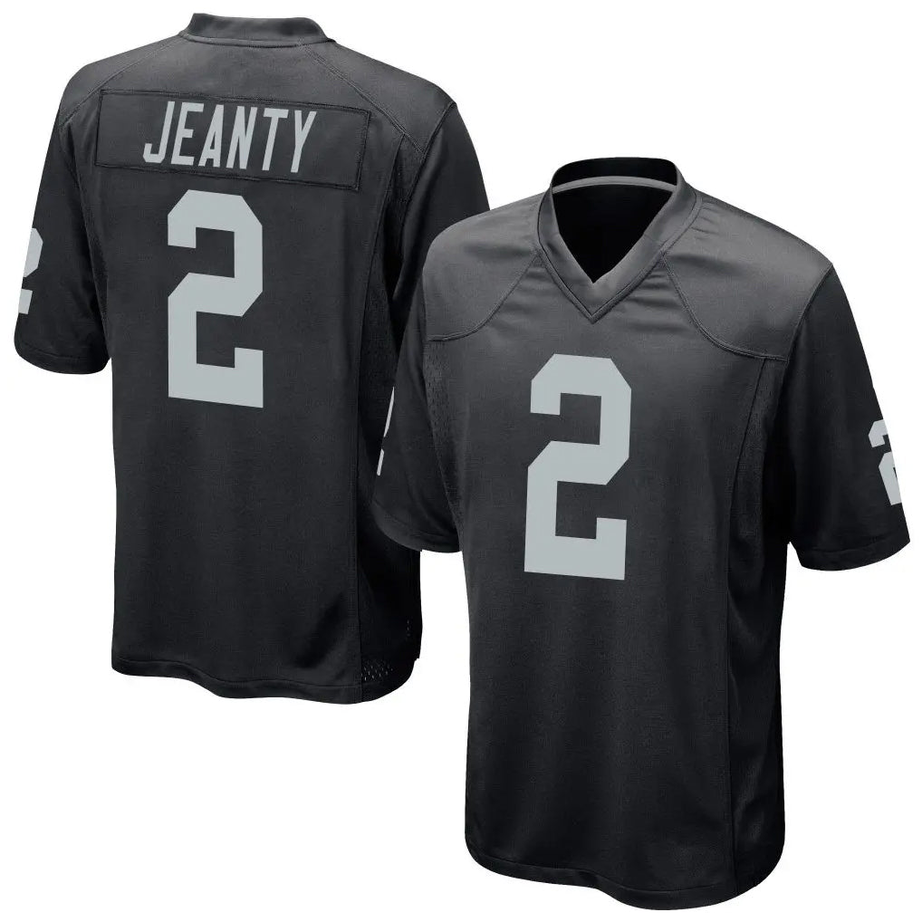Choea LV.Raiders #2 Ashton Jeanty Player Black Home Game Stitched Jerseys