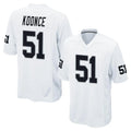 Choea LV.Raiders #51 Malcolm Koonce Player White Home Game Stitched Jerseys