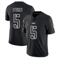 Choea LV.Raiders #5 Eric Stokes Player Black Limited Black Impact Home Game Stitched Jerseys