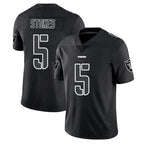 Choea LV.Raiders #5 Eric Stokes Player Black Limited Black Impact Home Game Stitched Jerseys