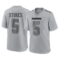 Choea LV.Raiders #5 Eric Stokes Player Gray Atmosphere Fashion Limited Game Stitched Jerseys