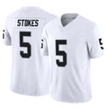 Choea LV.Raiders #5 Eric Stokes Player White Limited Vapor F.U.S.E. Home Game Stitched Jerseys