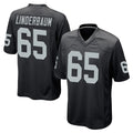 Choea LV.Raiders #65 Tyler Linderbaum Player Black Home Game Stitched Jerseys