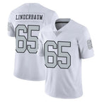 Choea LV.Raiders #65 Tyler Linderbaum Player White Limited Color Rush Home Game Stitched Jerseys