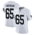Choea LV.Raiders #65 Tyler Linderbaum Player White Limited Vapor Untouchable Home Game Stitched Jerseys