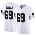Choea LV.Raiders #69 Adam Butler Player White Limited Vapor F.U.S.E. Home Game Stitched Jerseys