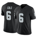 Choea LV.Raiders #6 A.J. Cole Player Black Limited Vapor F.U.S.E. Home Game Stitched Jerseys