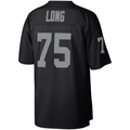 Choea LV.Raiders #75 Howie Long Mitchell & Ness Black Retired Player Legacy Replica Jersey