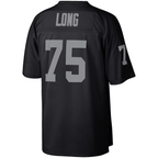 Choea LV.Raiders #75 Howie Long Mitchell & Ness Black Retired Player Legacy Replica Jersey