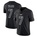 Choea LV.Raiders #7 Quay Walker Player Black Limited Black Impact Home Game Stitched Jerseys