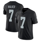 Choea LV.Raiders #7 Quay Walker Player Black Limited Vapor Untouchable Home Game Stitched Jerseys